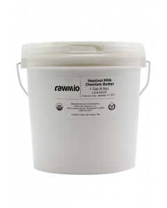 Rawmio Crunch - Gourmet Raw Chocolate Hazelnut Spread - 1 Gallon